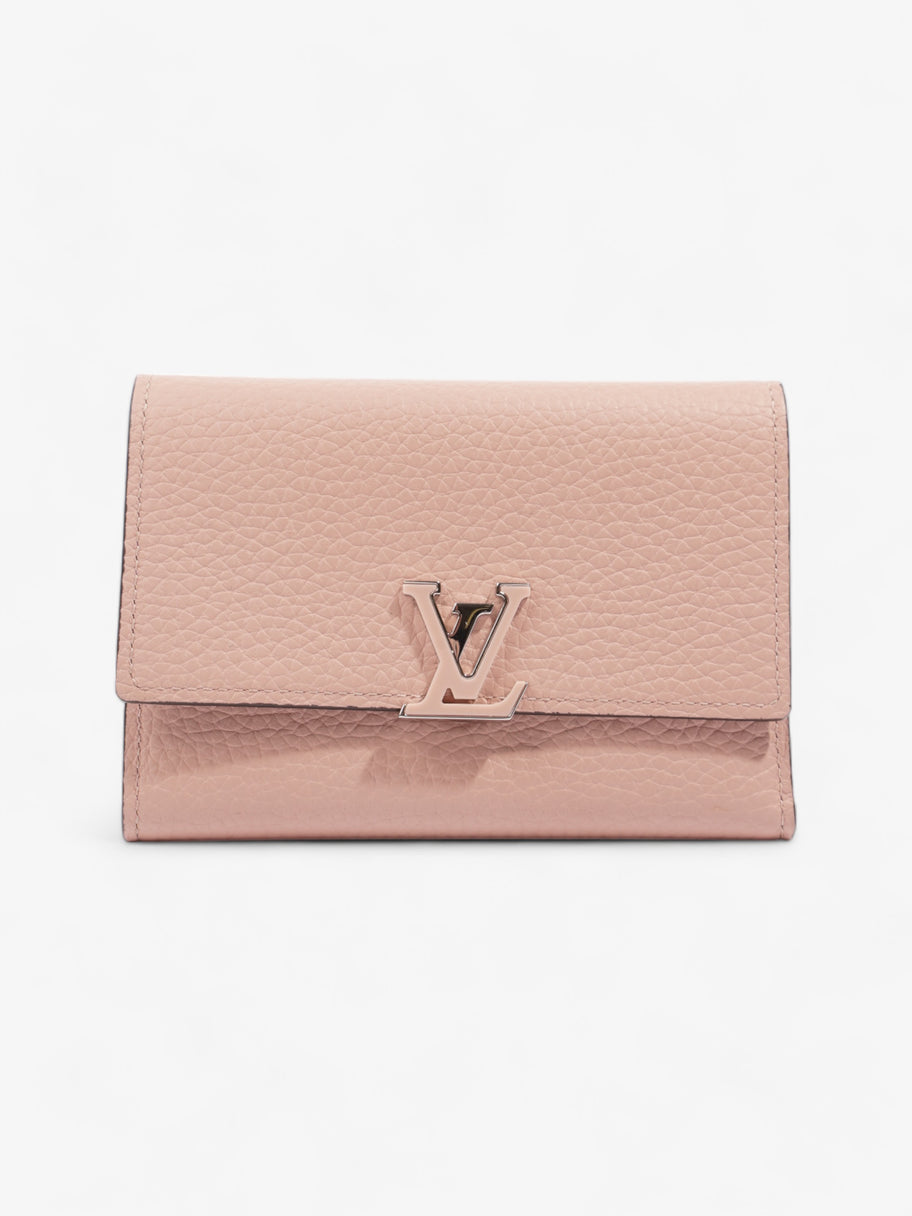 Louis Vuitton Capucines Wallet Pink Taurillon Leather Image 1