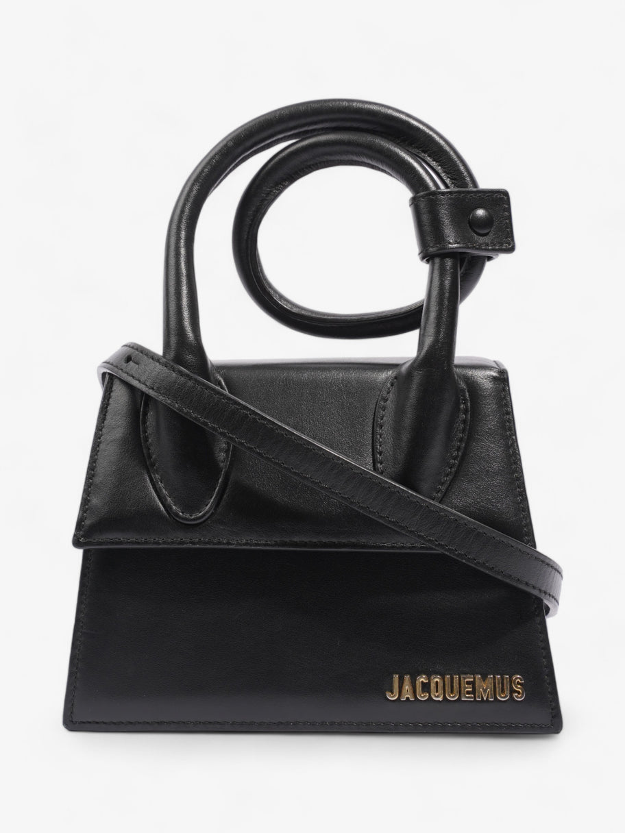 Jacquemus Le Chiquito Noeud Black Leather Image 1