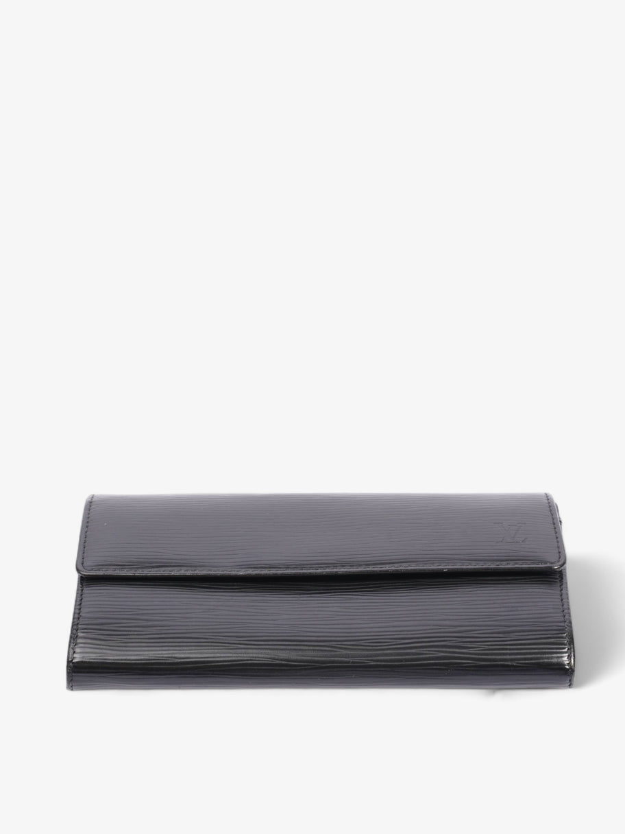 Sarah Wallet Black Epi Leather Image 6