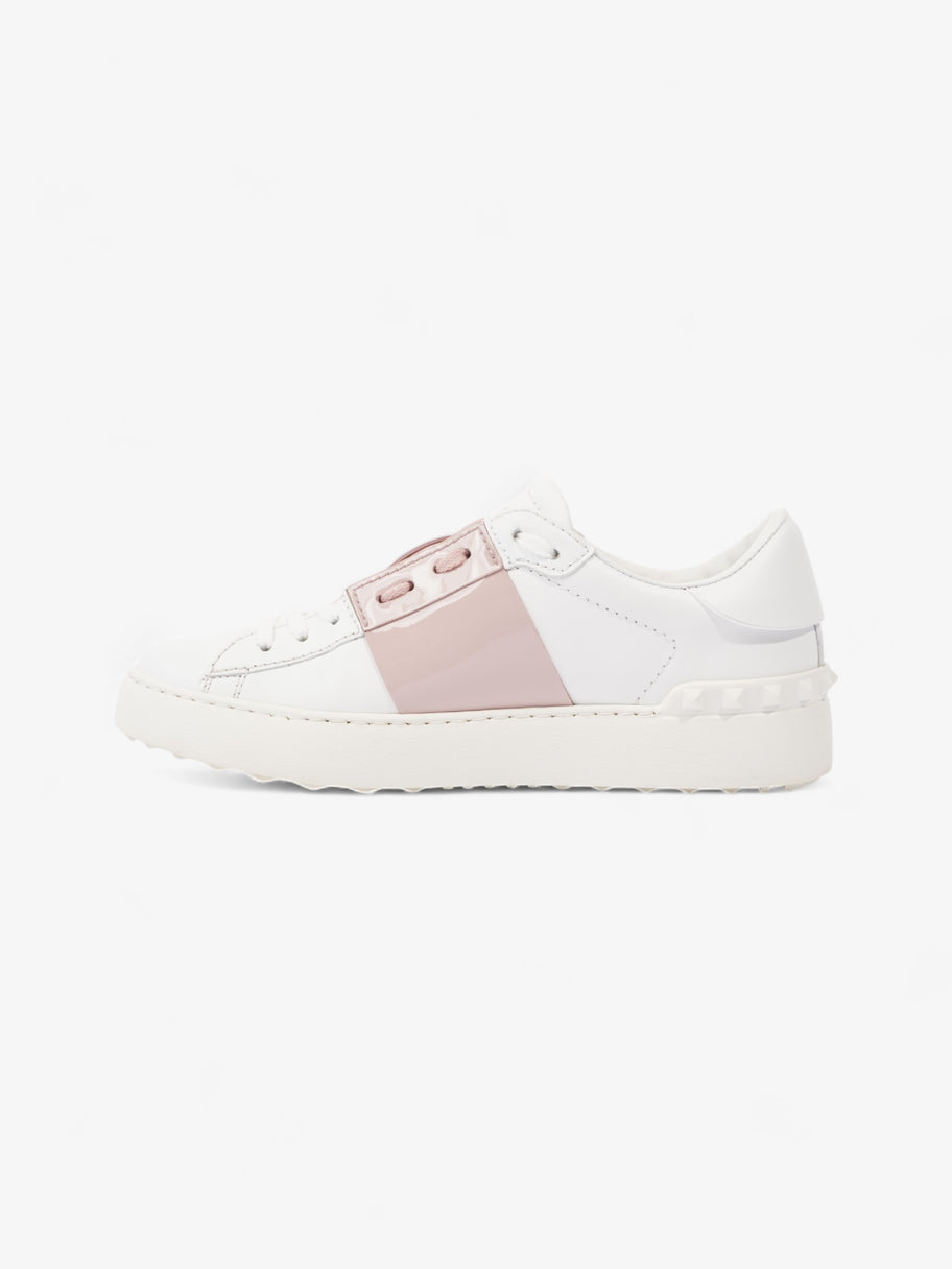 Valentino Open Stripe White / Pink Leather EU 37 UK 4 Image 3