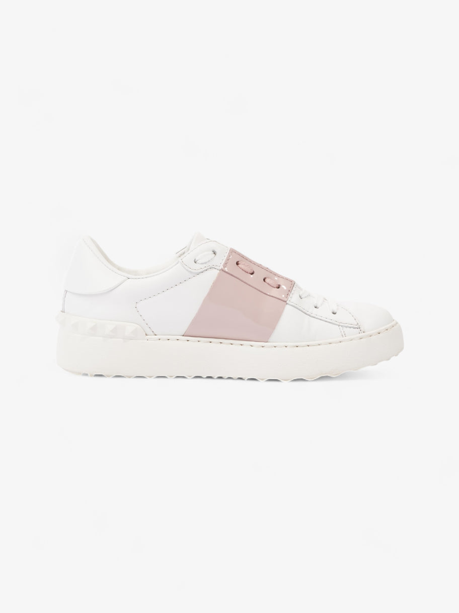 Valentino Open Stripe White / Pink Leather EU 37 UK 4 Image 4