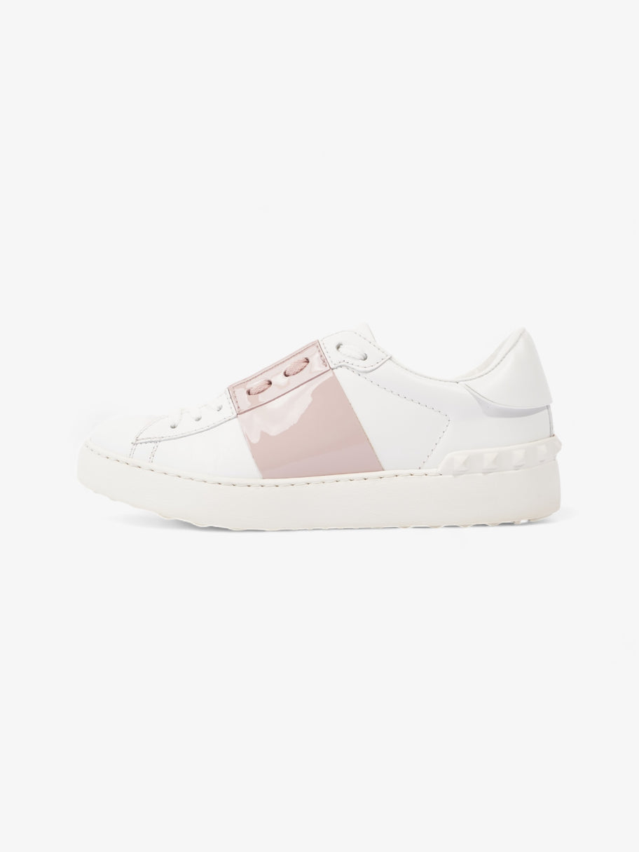 Valentino Open Stripe White / Pink Leather EU 37 UK 4 Image 5