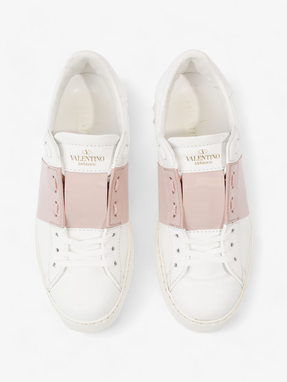 Valentino Open Stripe White / Pink Leather EU 37 UK 4 Image 8