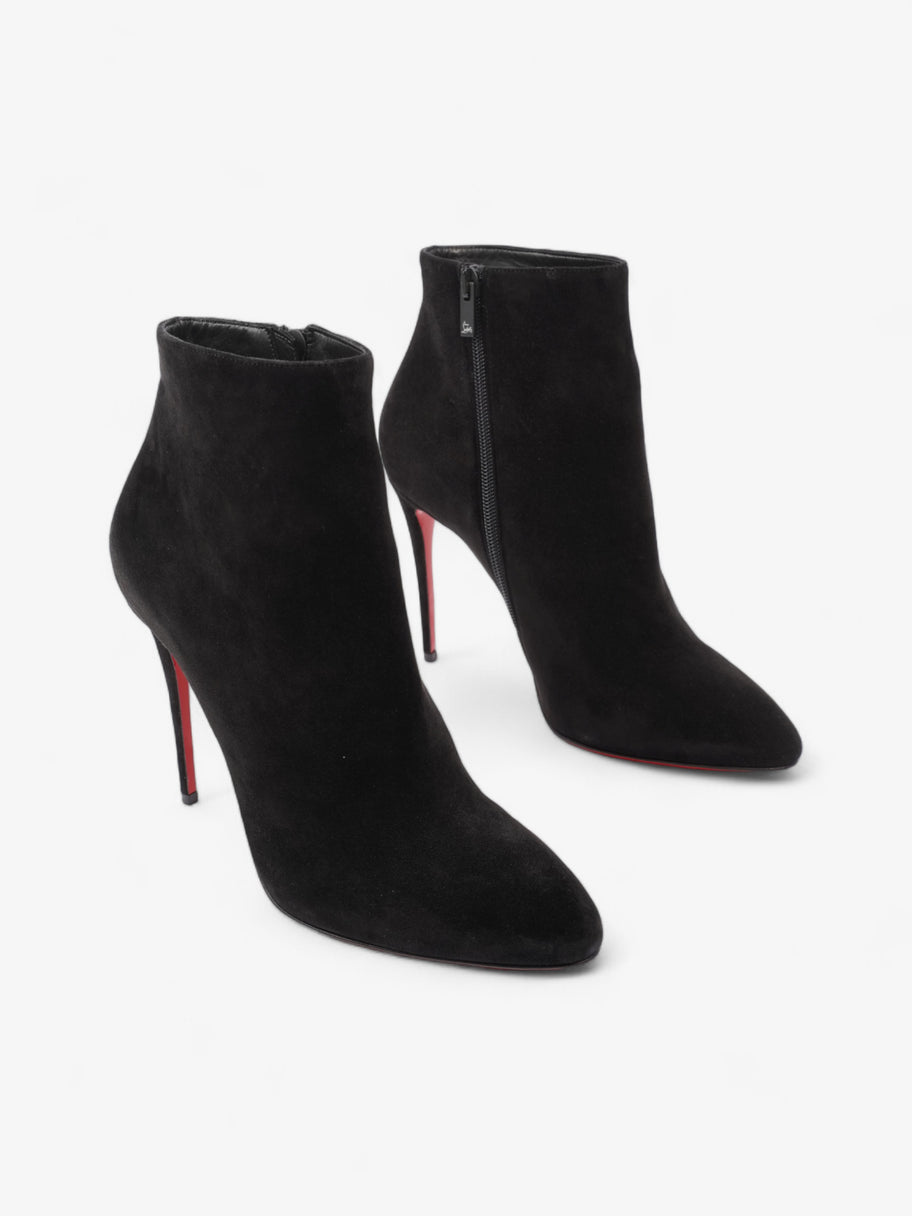 Christian Louboutin Eloise Booty  100 Black Suede EU 40 UK 7 Image 2