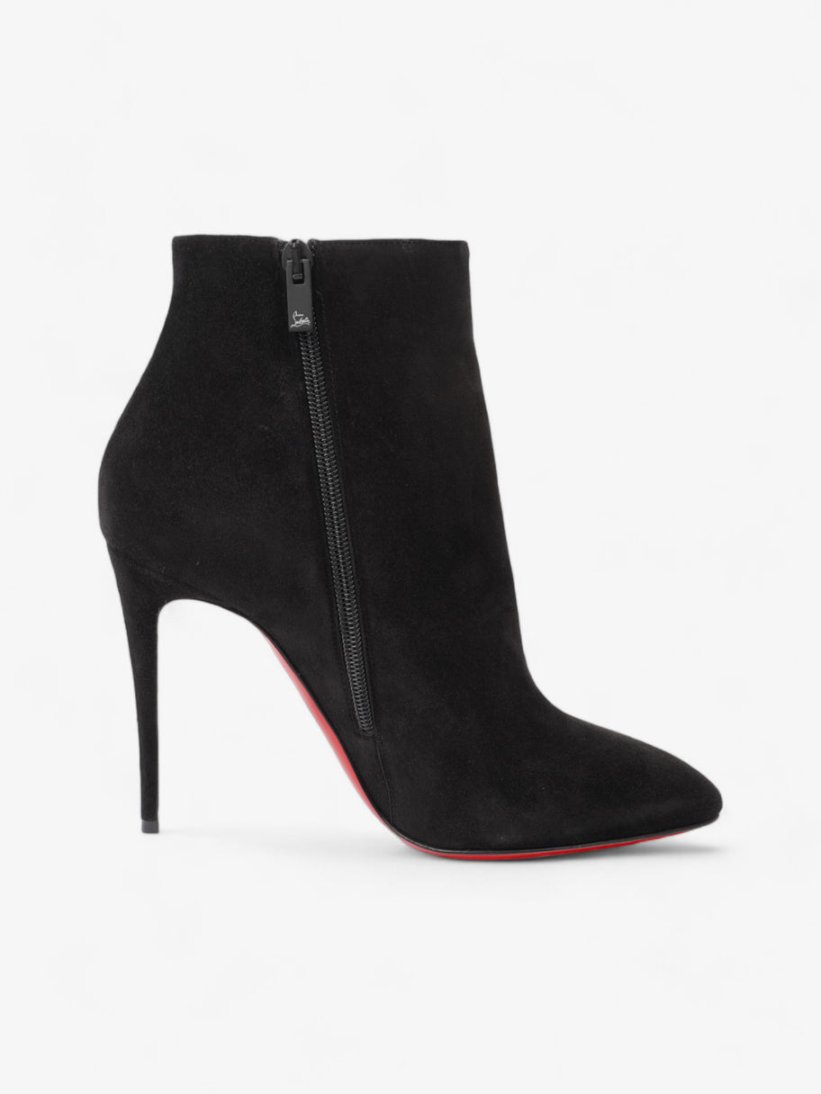 Christian Louboutin Eloise Booty  100 Black Suede EU 40 UK 7 Image 4