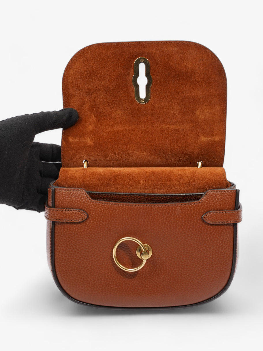 Mulberry Small Amberley Satchel Oak Grained Leather Image 8