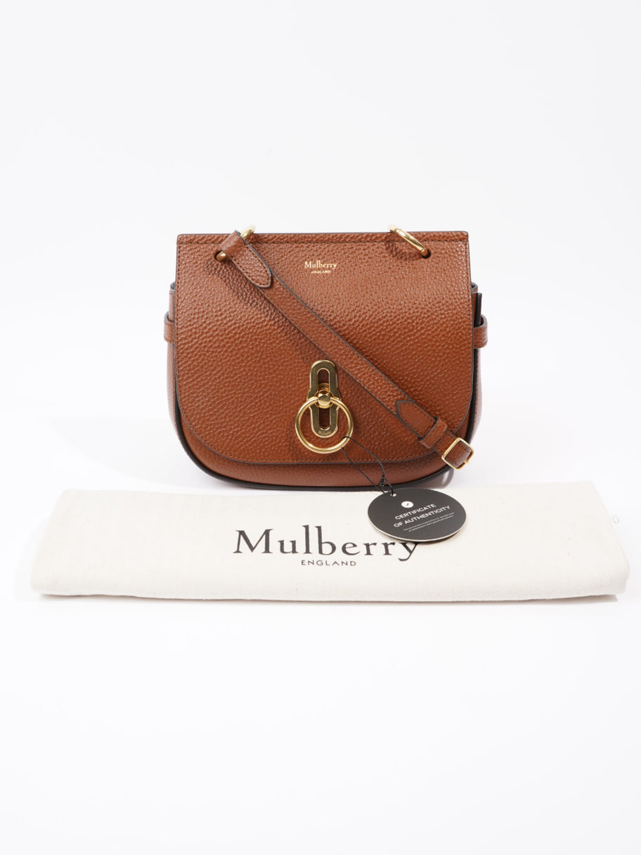 Mulberry Small Amberley Satchel Oak Grained Leather Image 10