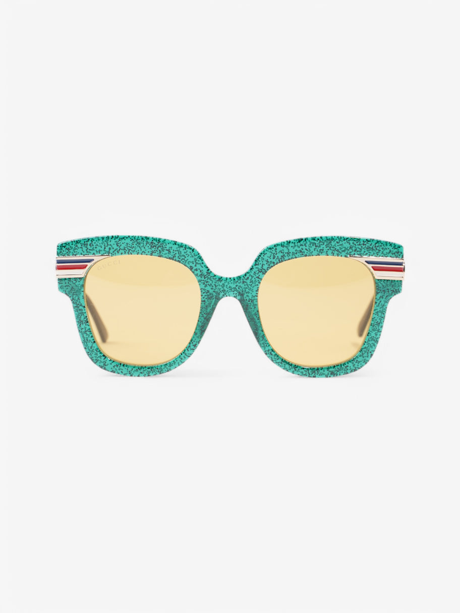 Gucci GG Elton John Green / Blue / Red Plastic Image 1