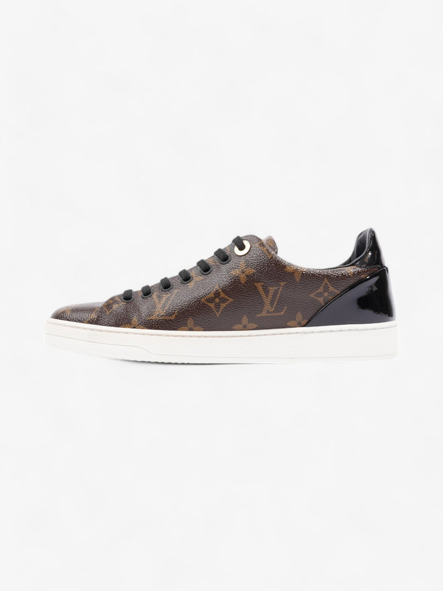 Louis Vuitton Frontrow Sneakers Brown Monogram / Black Coated Canvas EU 37.5 UK 4.5 Image 3