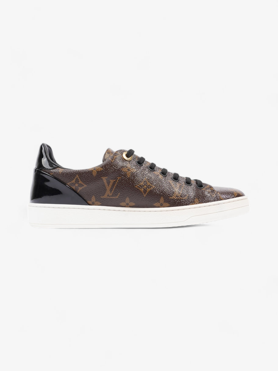 Louis Vuitton Frontrow Sneakers Brown Monogram / Black Coated Canvas EU 37.5 UK 4.5 Image 4