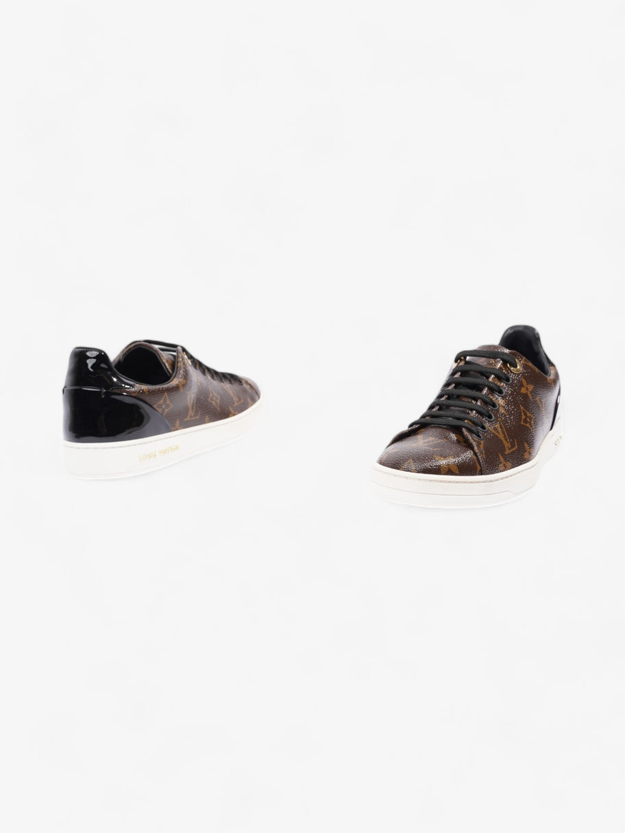 Louis Vuitton Frontrow Sneakers Brown Monogram / Black Coated Canvas EU 37.5 UK 4.5 Image 9