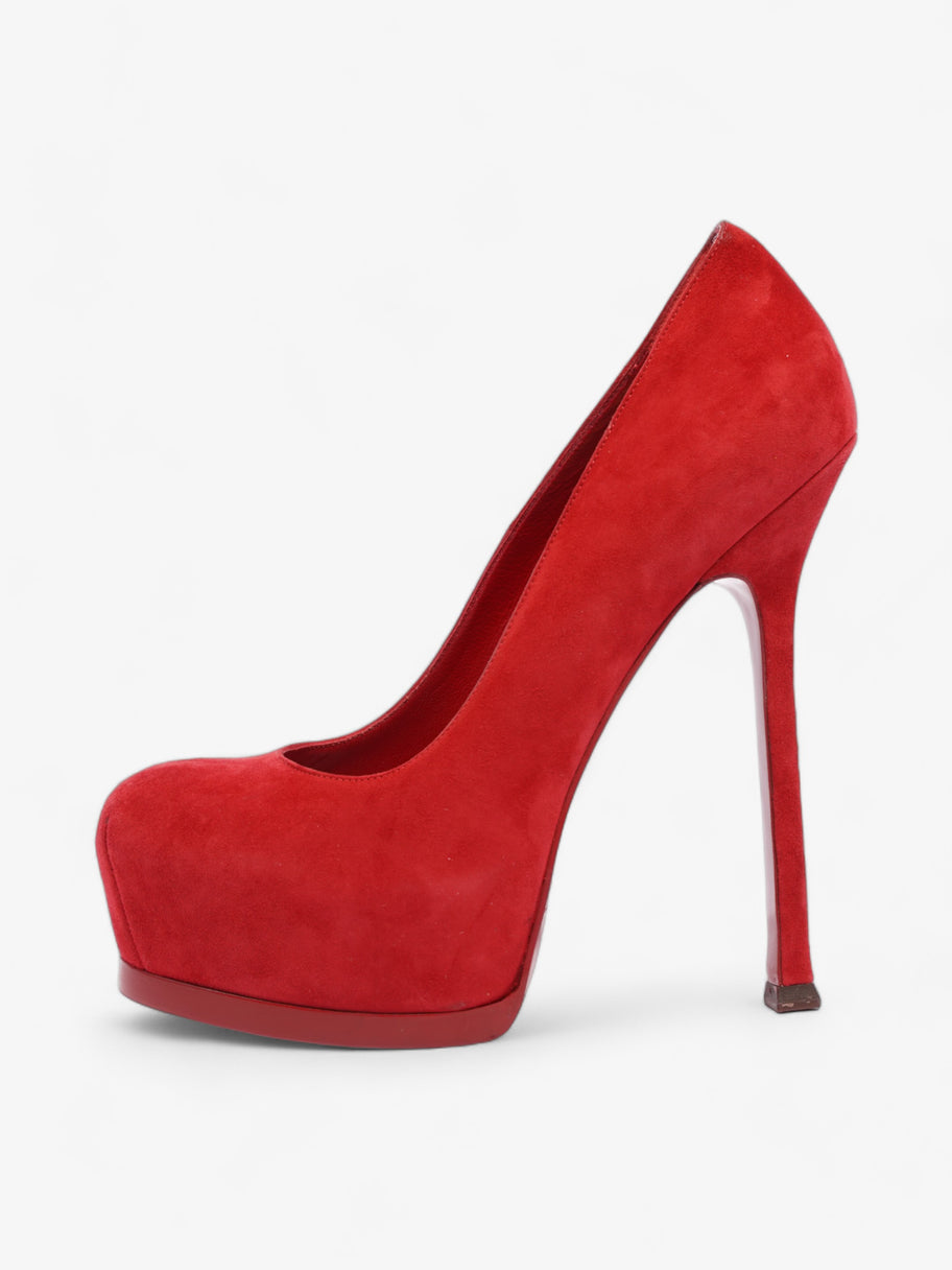 Saint Laurent Tribute 120 Red Suede EU 37.5 UK 4.5 Image 5