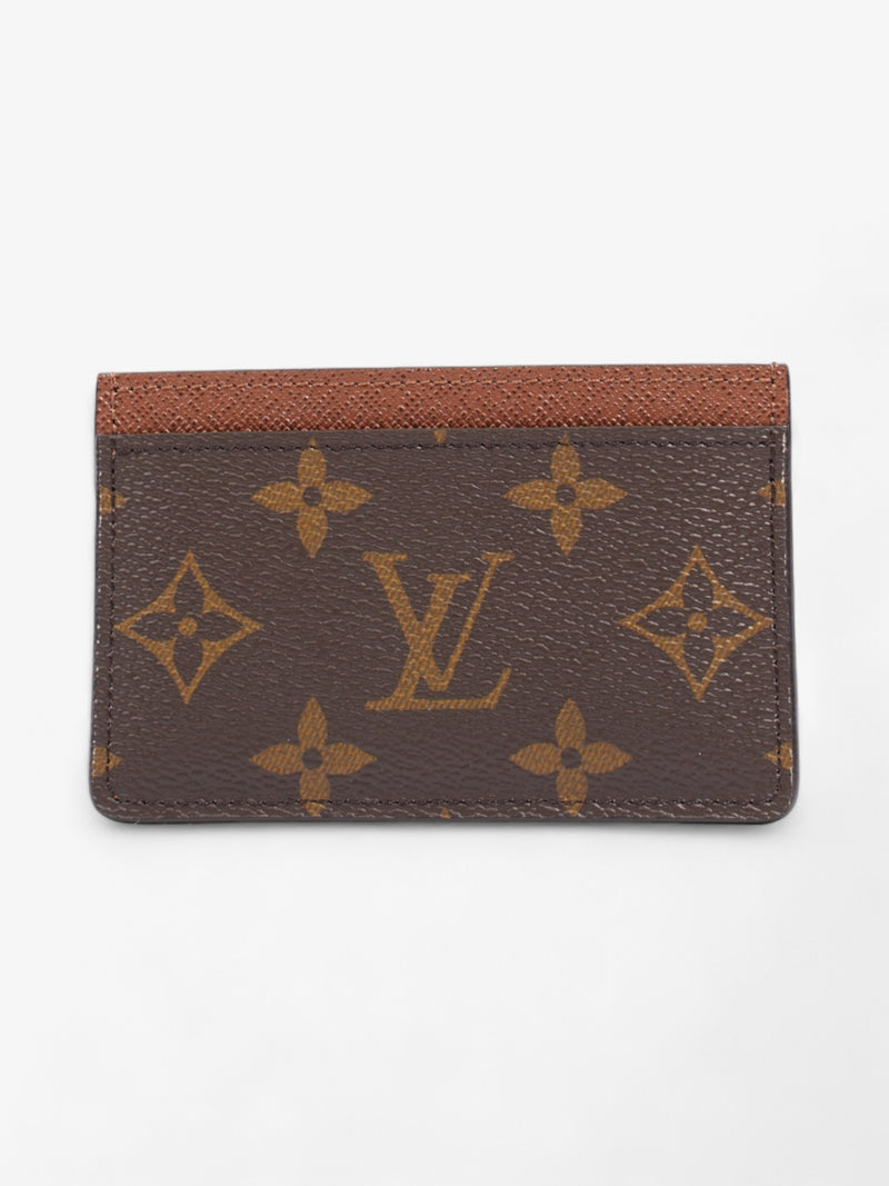  Louis Vuitton Card Holder Monogram / Brown Coated Canvas