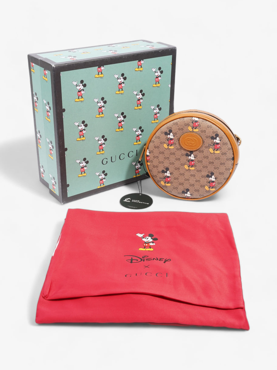 Gucci Gucci x Disney Round Mini Backpack GG Supreme Canvas Image 9