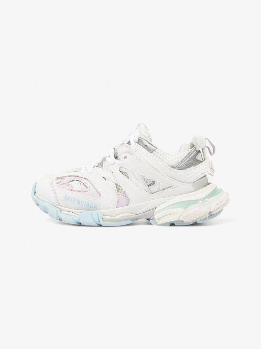 Balenciaga Tracks White  / Pink / Light Blue Mesh EU 37 UK 4 Image 5