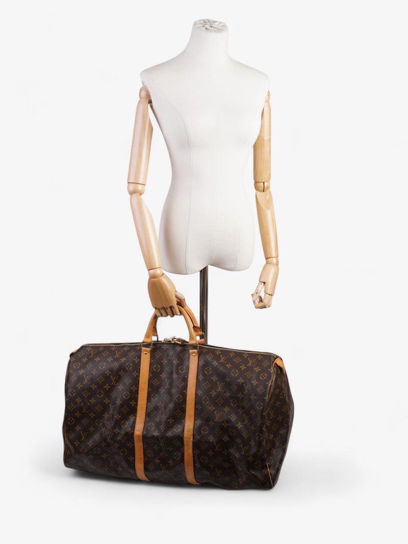  Louis Vuitton Keepall Monogram Coated Canvas 60