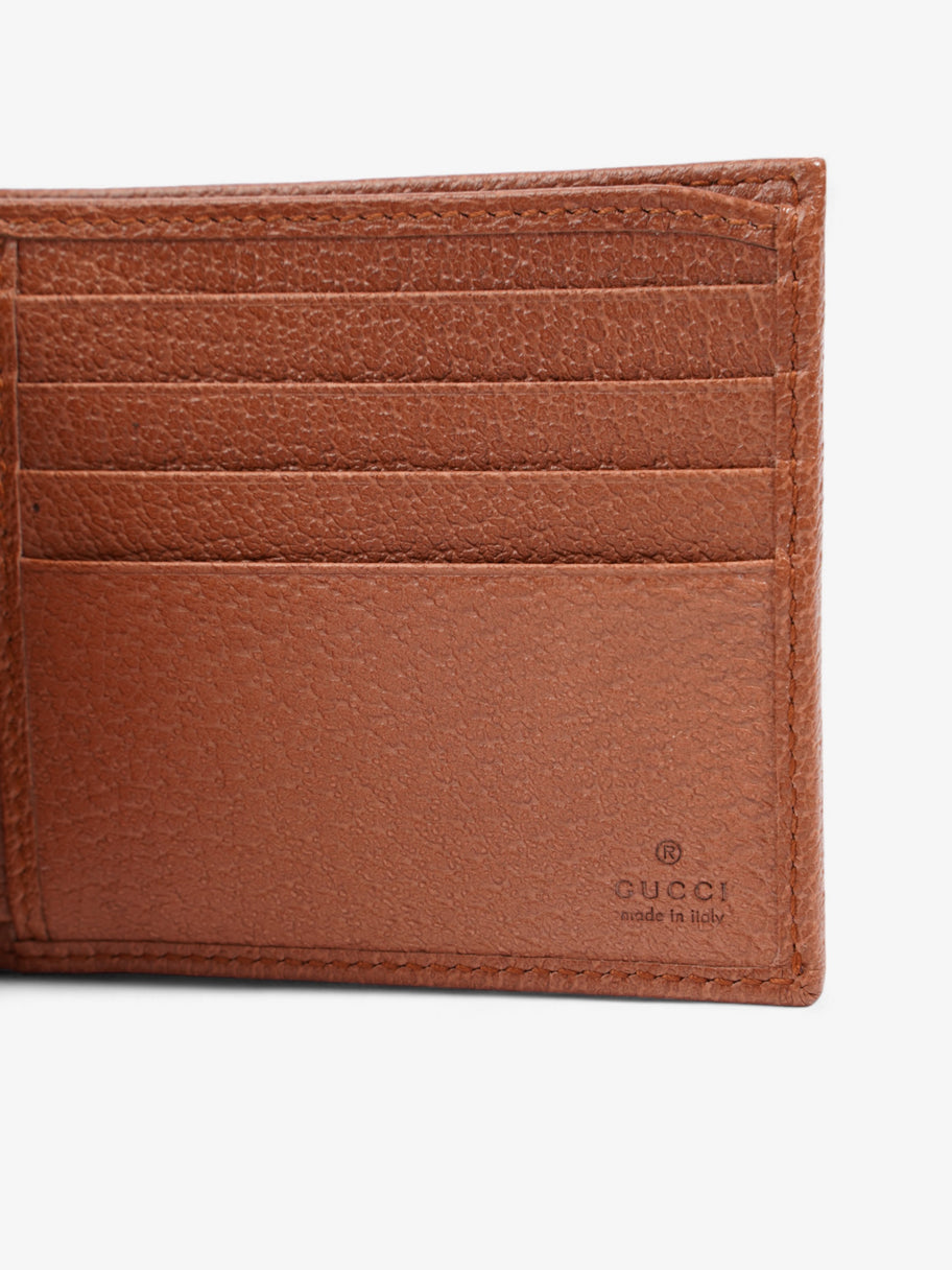 Gucci LA Dodgers Bi-Fold Wallet Beige / Brown Canvas Image 6