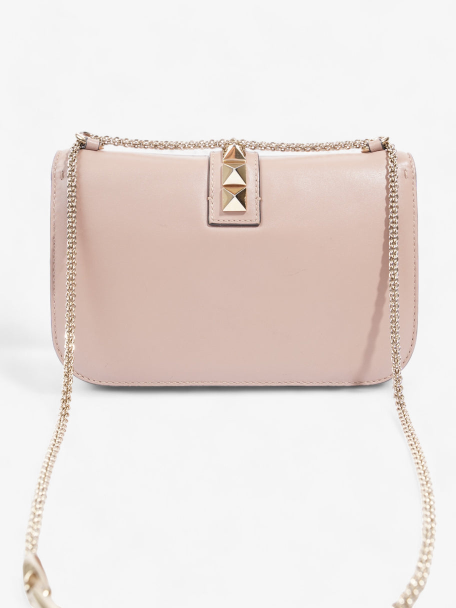 Valentino Glam Rock Dusty Pink Leather Medium Image 4