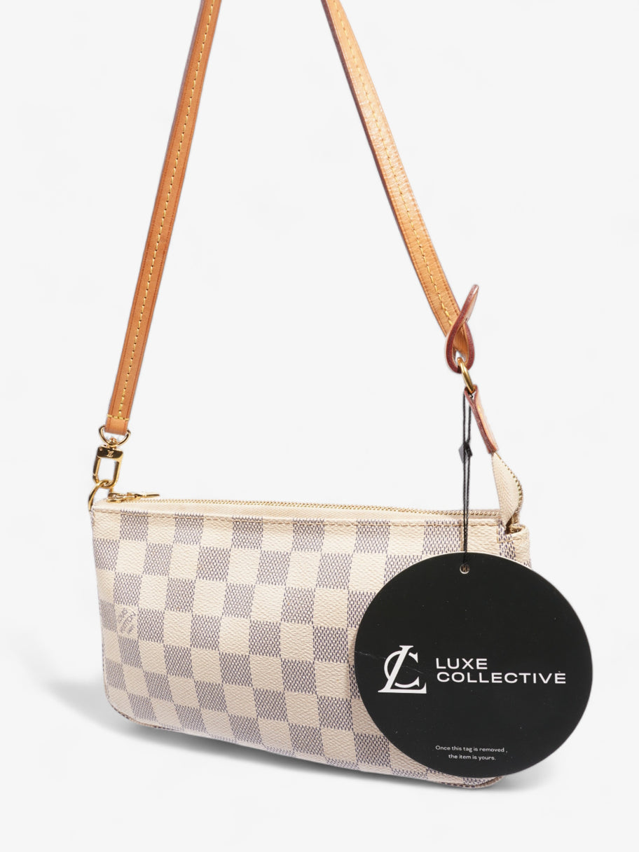 Louis Vuitton Pochette Accessoires Damier Azur Coated Canvas Image 12