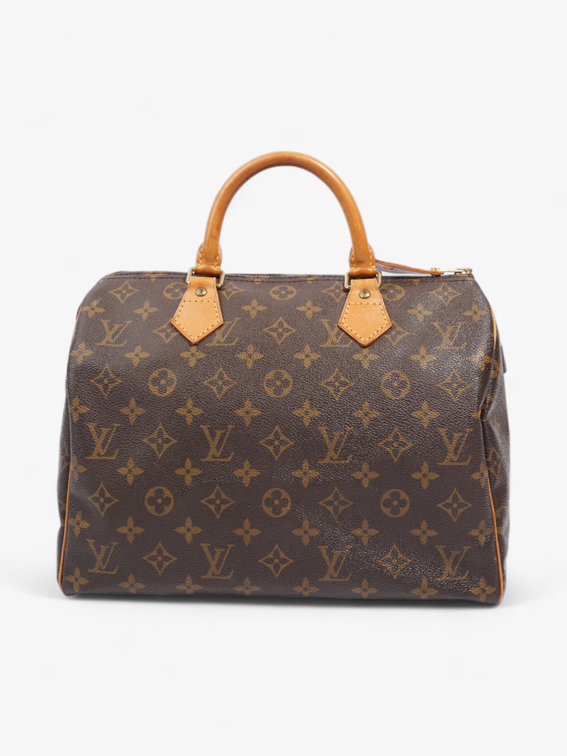  Speedy Monogram Coated Canvas 30