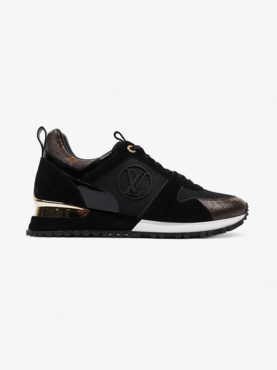 Louis Vuitton Run Away Sneakers Black / Brown Monogram Mesh EU 40 UK 7 Image 1