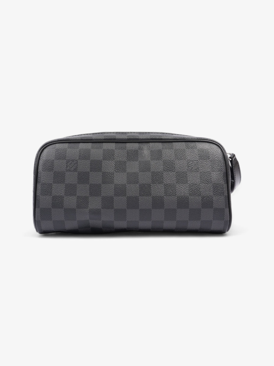 Louis Vuitton Dopp Kit Toilet Pouch Damier Graphite Coated Canvas Image 3