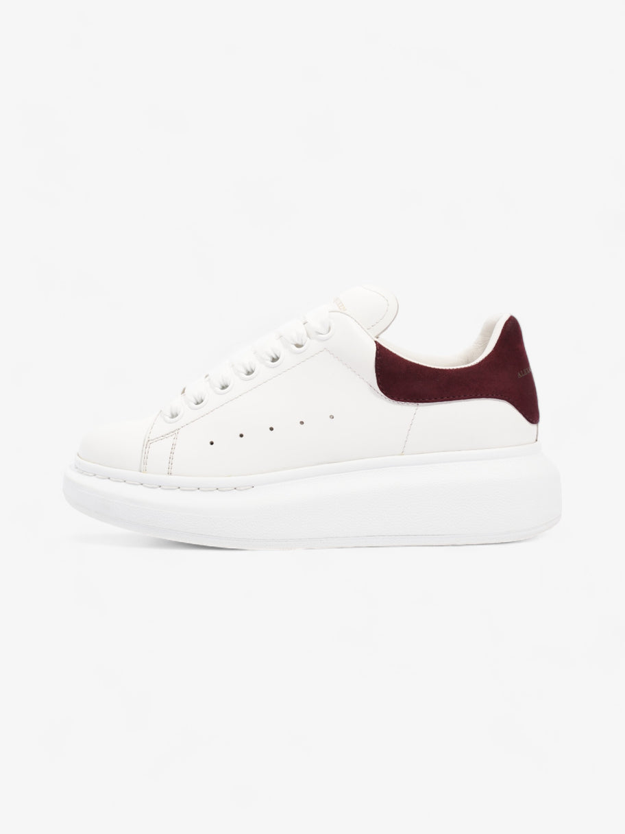 Alexander McQueen Oversized Sneakers  White / Burgundy Leather EU 36.5 UK 3.5 Image 5