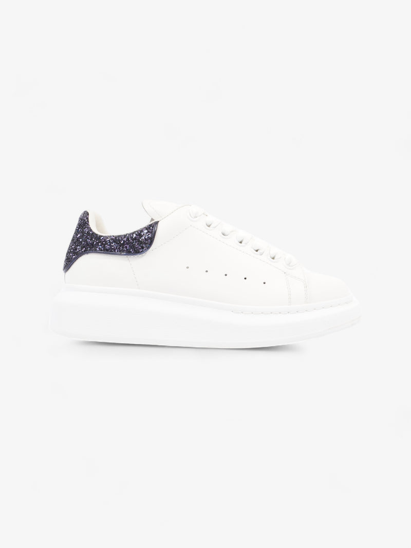  Alexander McQueen Oversized Sneakers White / Purple Tab Leather EU 38.5 UK 5.5