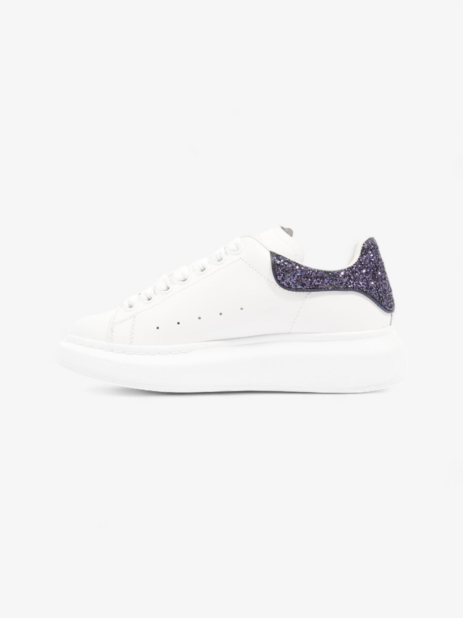 Alexander McQueen Oversized Sneakers White / Purple Tab Leather EU 38.5 UK 5.5 Image 3