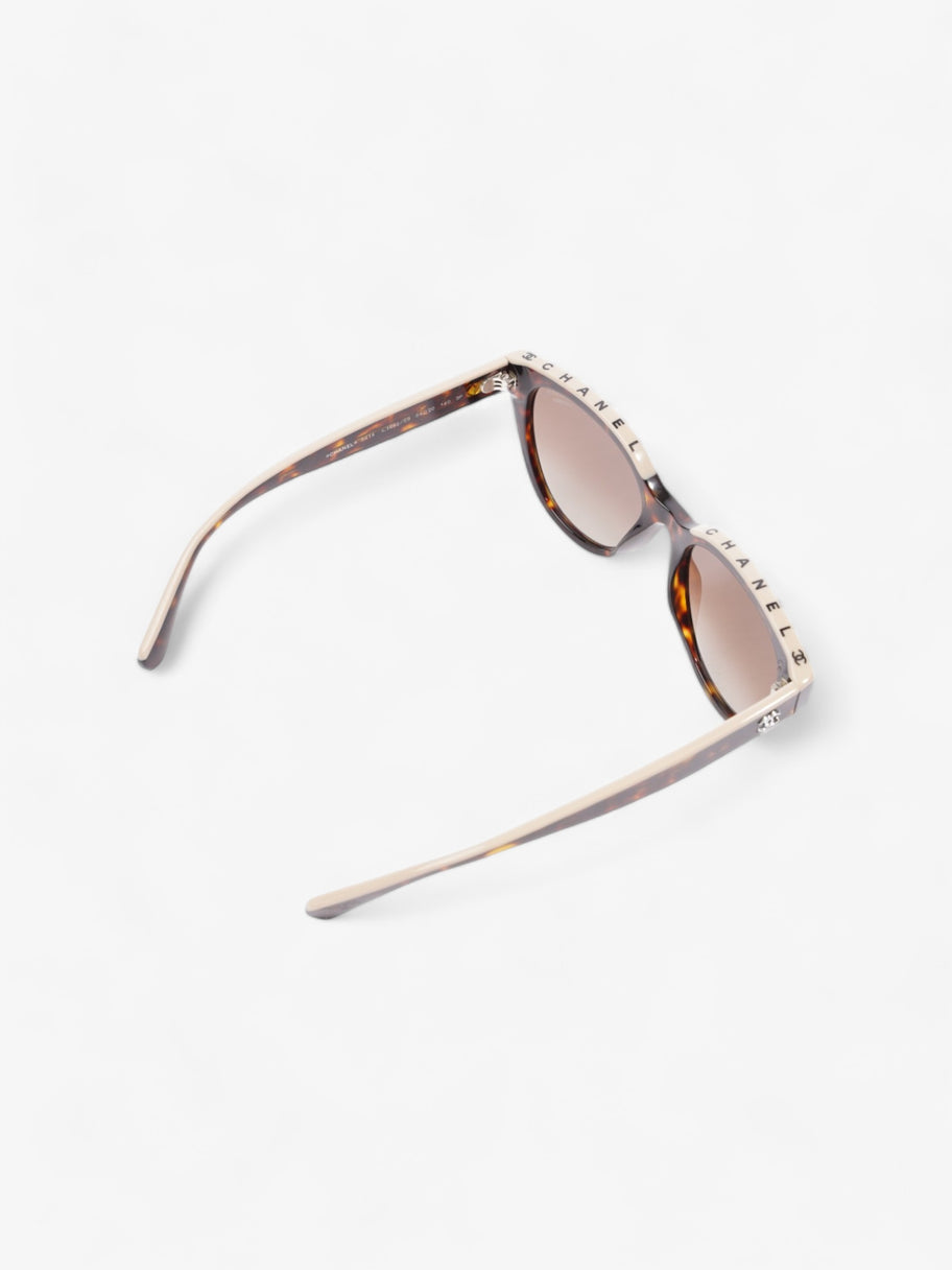 Wayfarer Frame Sunglasses Tortoise  / Beige Acetate 140mm Image 7