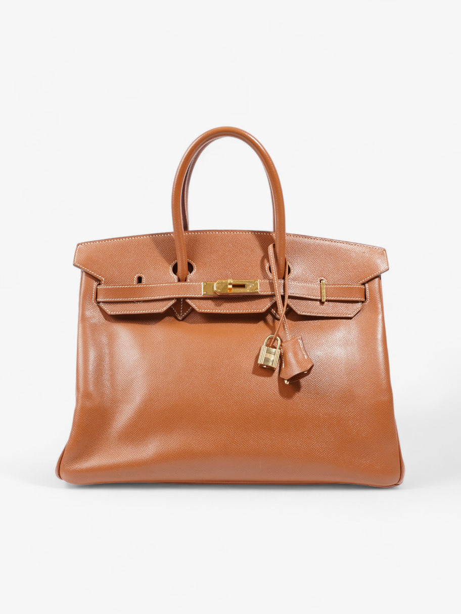 Hermes Birkin 35 Gold Epsom Leather 35 Image 1