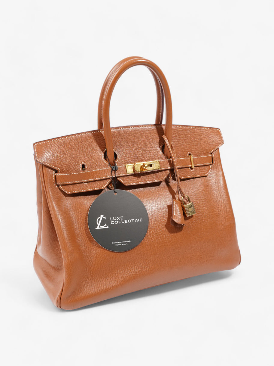 Hermes Birkin 35 Gold Epsom Leather 35 Image 10