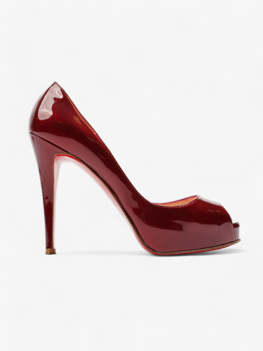 Very Prive 120 Wine Patent Leather EU 39 UK 6 Image 1