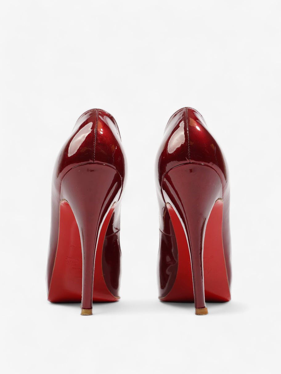 Very Prive 120 Wine Patent Leather EU 39 UK 6 Image 6