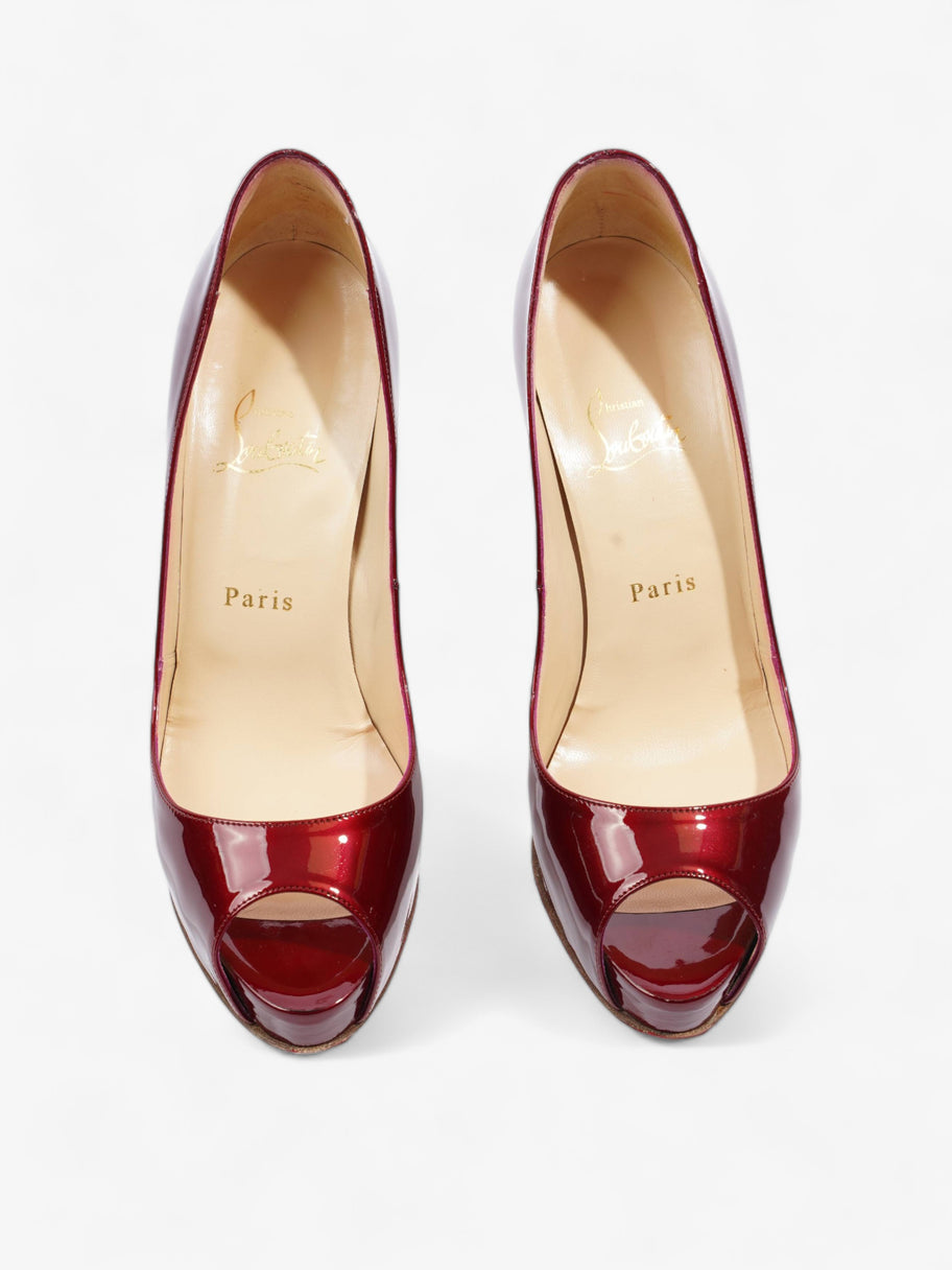 Very Prive 120 Wine Patent Leather EU 39 UK 6 Image 8