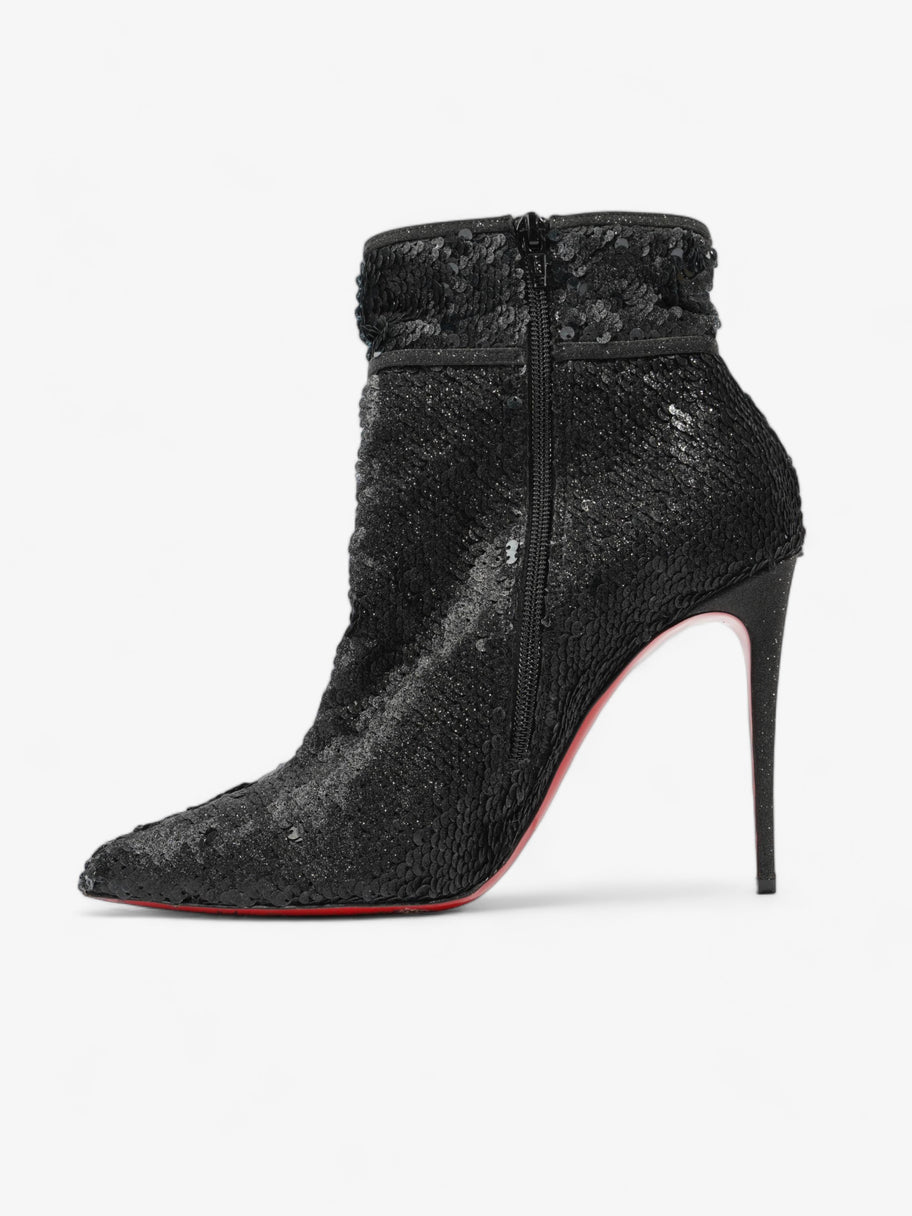 Moulakate Ankle Boot 110 Black Sequin EU 41 UK 8 Image 3