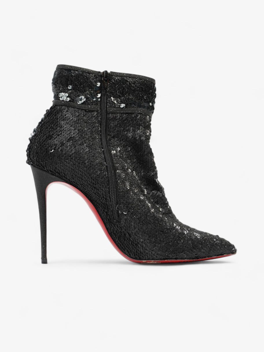 Moulakate Ankle Boot 110 Black Sequin EU 41 UK 8 Image 4