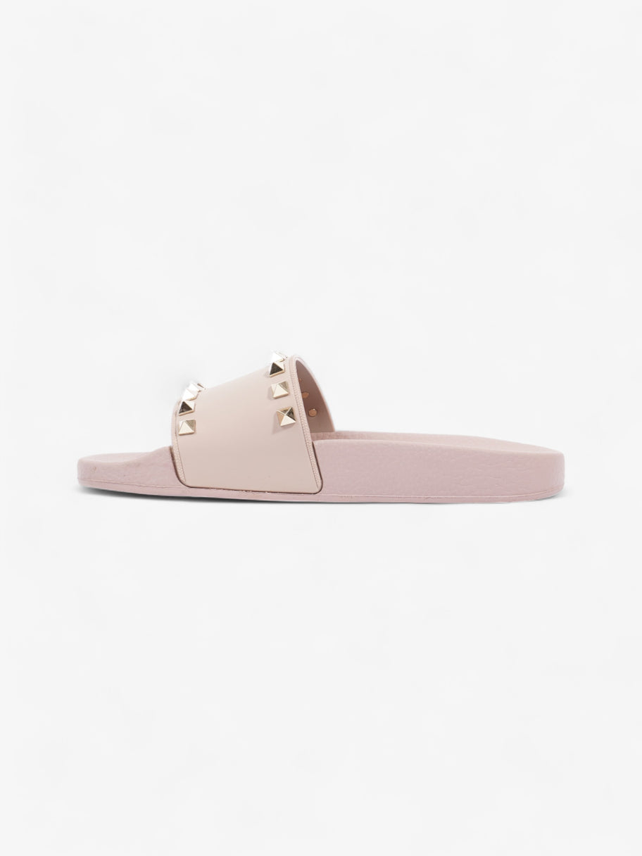 Valentino Rockstud Valentino sliders Dusty Pink Rubber EU 36 UK 3 Image 3