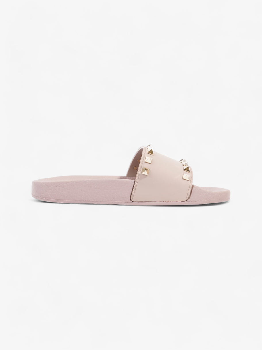 Valentino Rockstud Valentino sliders Dusty Pink Rubber EU 36 UK 3 Image 4