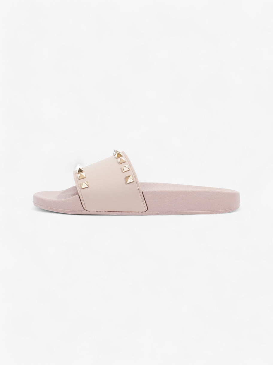 Valentino Rockstud Valentino sliders Dusty Pink Rubber EU 36 UK 3 Image 5