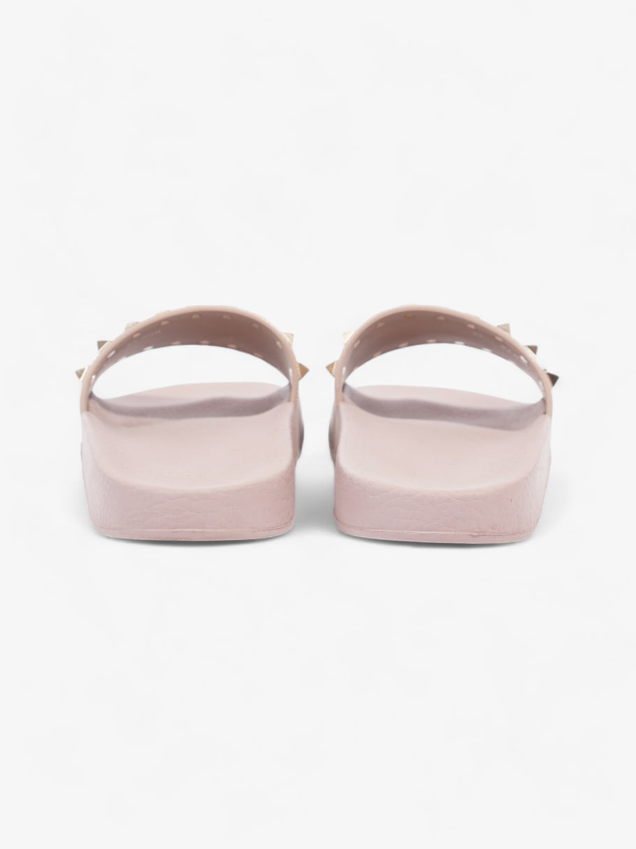 Valentino Rockstud Valentino sliders Dusty Pink Rubber EU 36 UK 3 Image 6