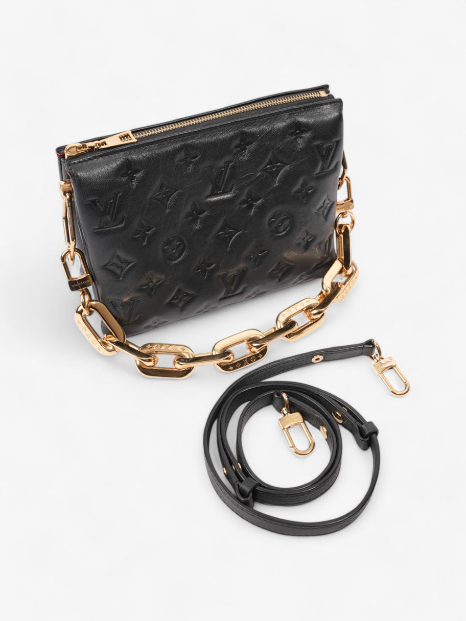 Louis Vuitton Coussin Black Lambskin Leather BB Image 7