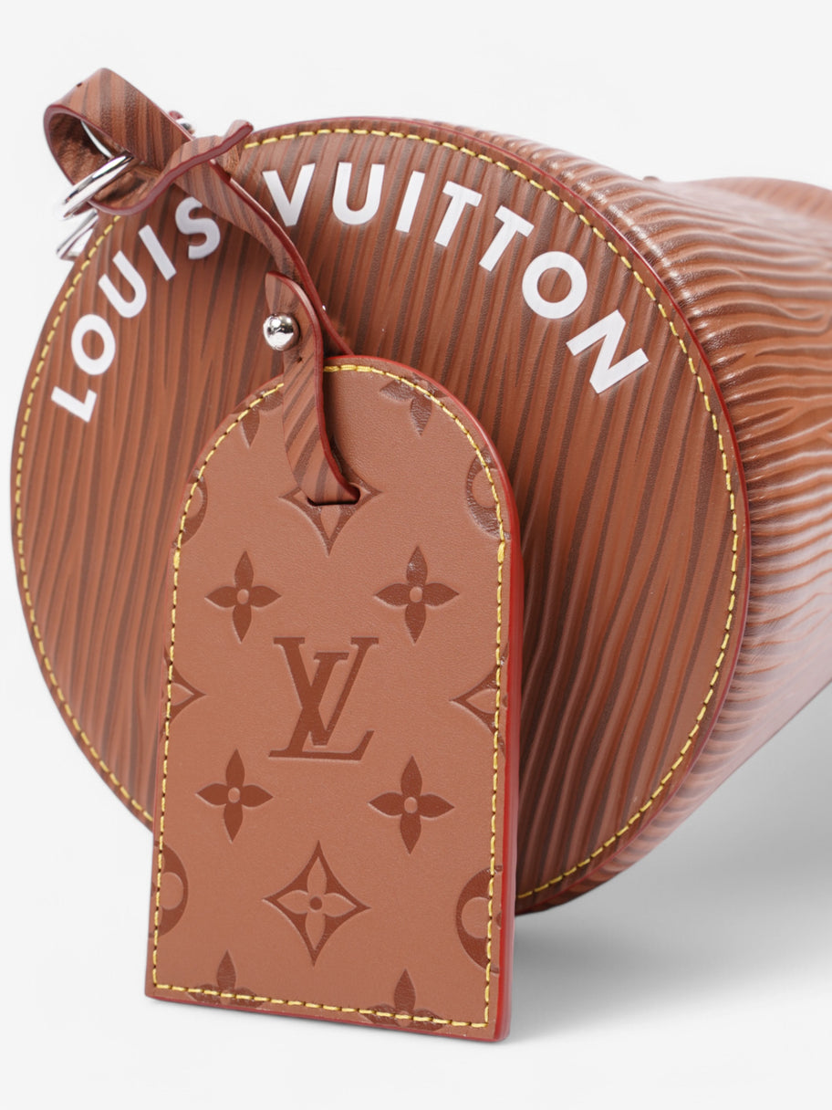 Louis Vuitton Soft Polochon Bag Brown Epi Leather Image 8