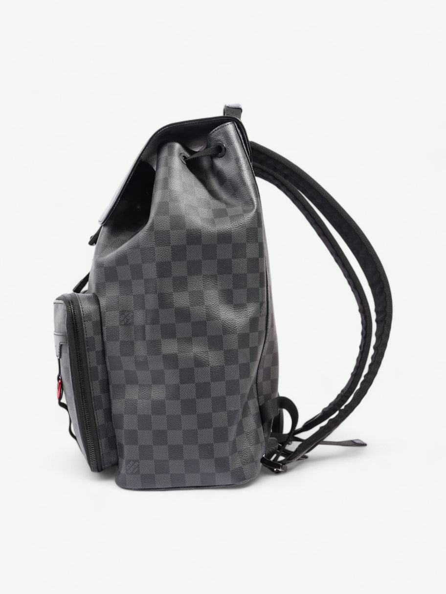 Louis Vuitton Utility Backpack Damier Graphite Canvas Image 4