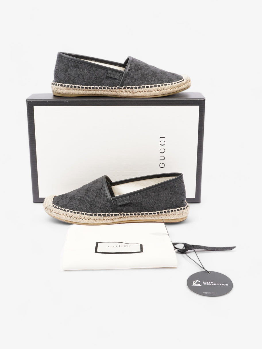 GG Espadrilles Black Canvas EU 37.5 UK 4.5 Image 10