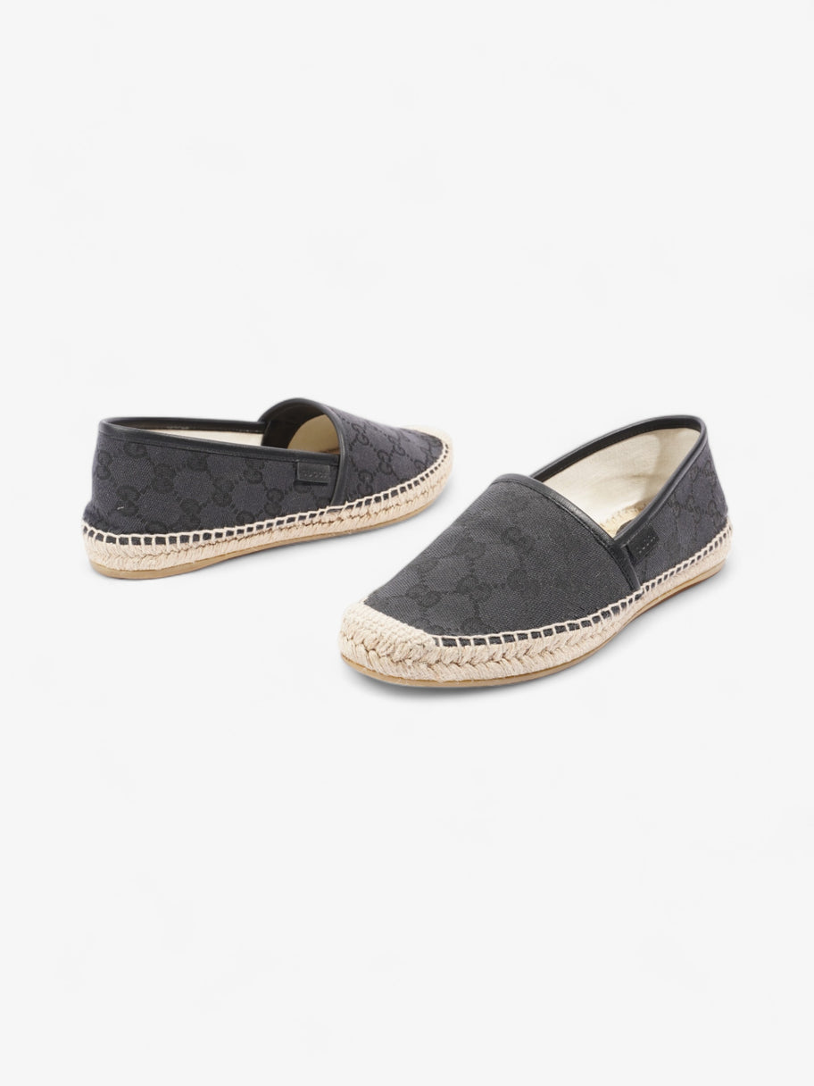 GG Espadrilles Black Canvas EU 37.5 UK 4.5 Image 9