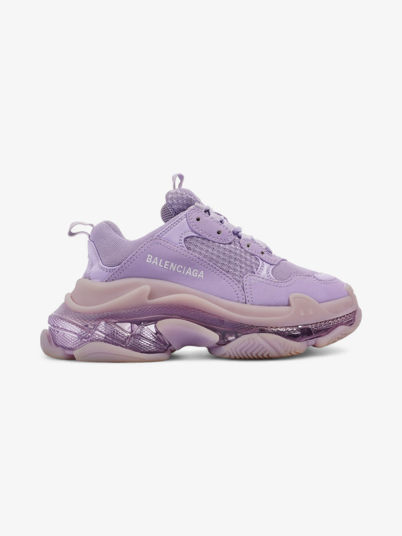  Balenciaga Triple S Clear Sole Purple / White Mesh EU 36 UK 3