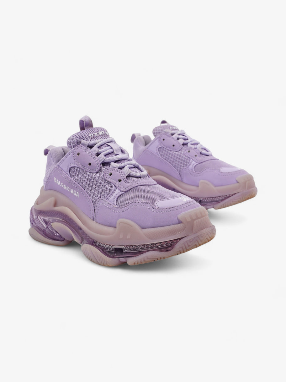 Balenciaga Triple S Clear Sole Purple / White Mesh EU 36 UK 3 Image 2