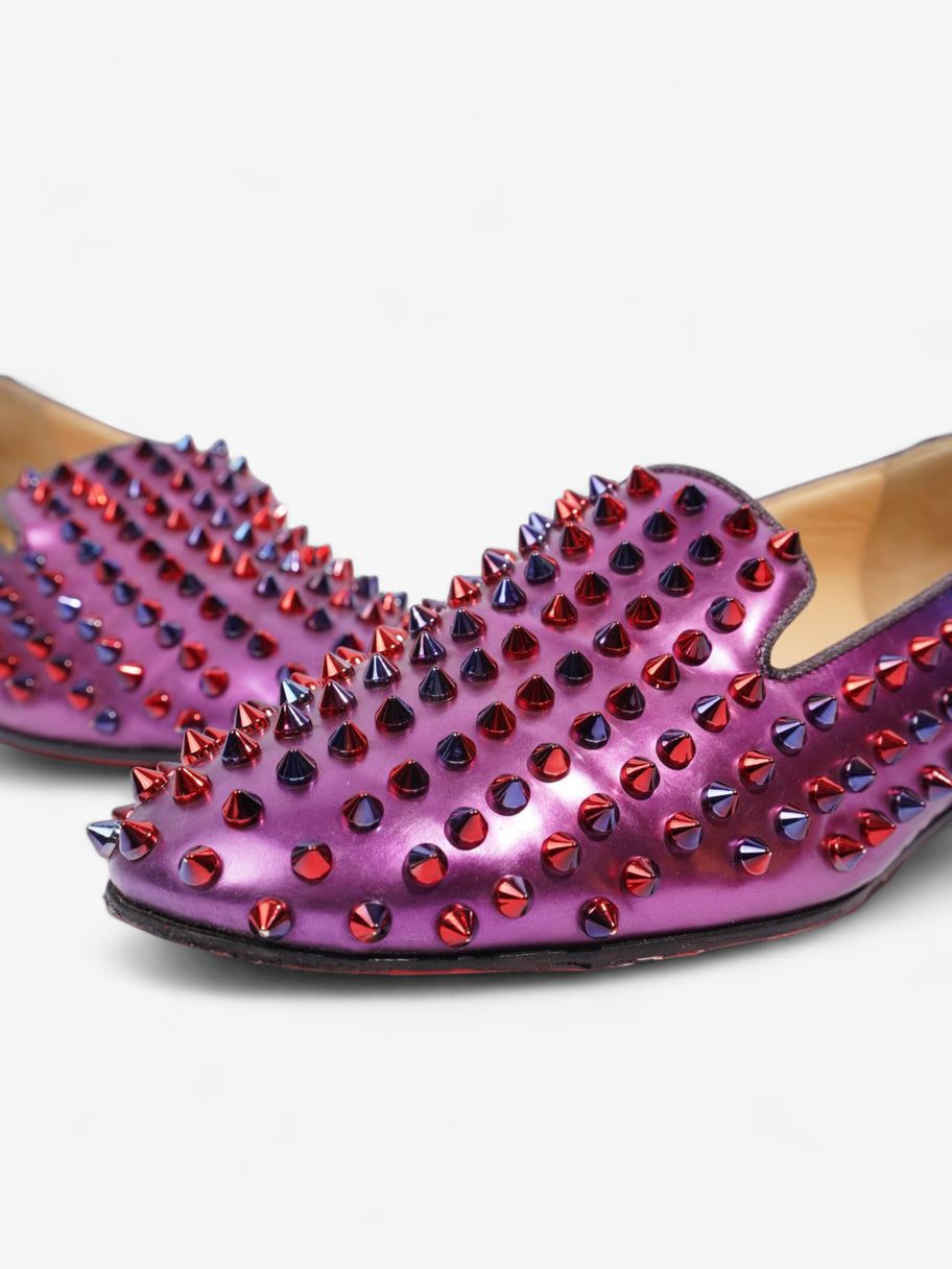 Rolling Spikes Flat Rose-Digitale Patent Leather EU 40 UK 7 Image 10