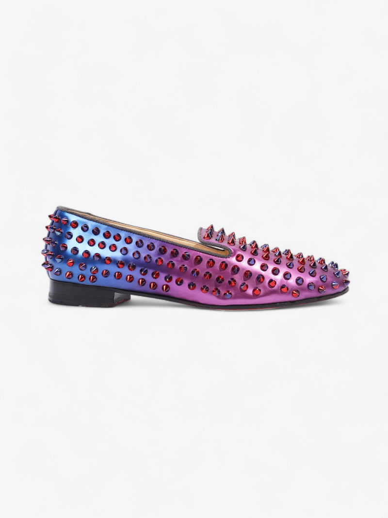  Rolling Spikes Flat Rose-Digitale Patent Leather EU 40 UK 7